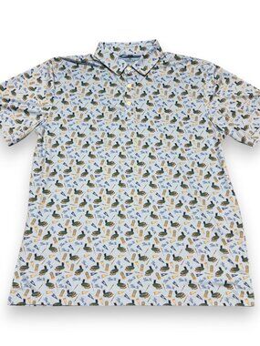 Kansas City Royals For The Birds Golf Men's Polo Size XL